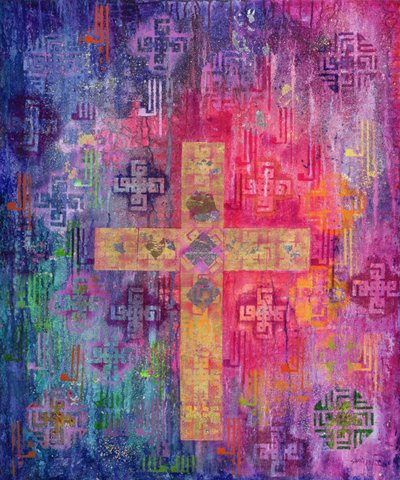 Eastern Cross by Laila Shawa